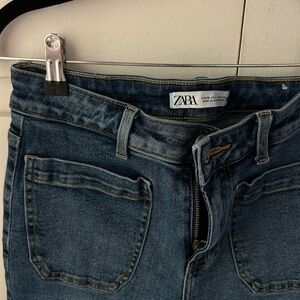 Zara Dark Blue Skinny Jeans | Classic Denim